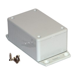 1 pcs : 1591LF2GY - BOX PLASTIC GRAY 3.35'L X 2.21'W