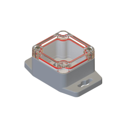 1 pcs : RBF22P04C10G - BOX PLASTIC 2.05'L X 1.97'W