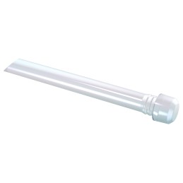 5 pcs - 1293.8001 MENTOR, Panel Mount LED Light Pipe, Clear Flat Lens