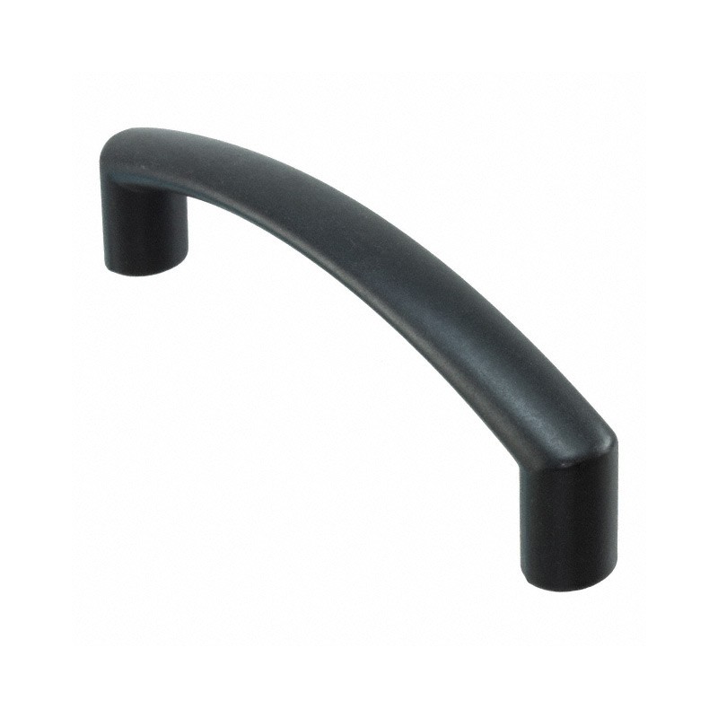 1 pcs : 08412 - HANDLE ZAMAK BLK MTG CTR 3.78'