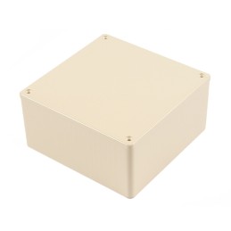 1 pcs : 1591UBG - BOX PLAS BEIGE 4.72'L X 4.72'W