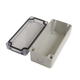 1 pcs : PTK-18424-C - BOX PC GRAY 7.09'L X 3.15'W