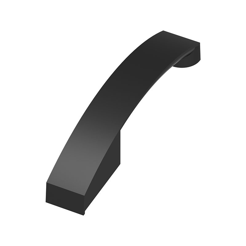 1 pcs : 286 - HANDLE POLY BLACK MTG CTR 6.299'