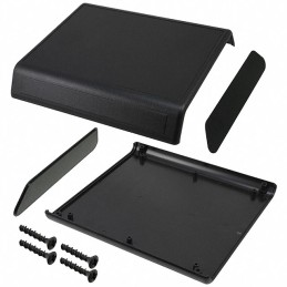 1 pcs : PC-11565 - BOX ABS BLACK 6.766'L X 6.26'W