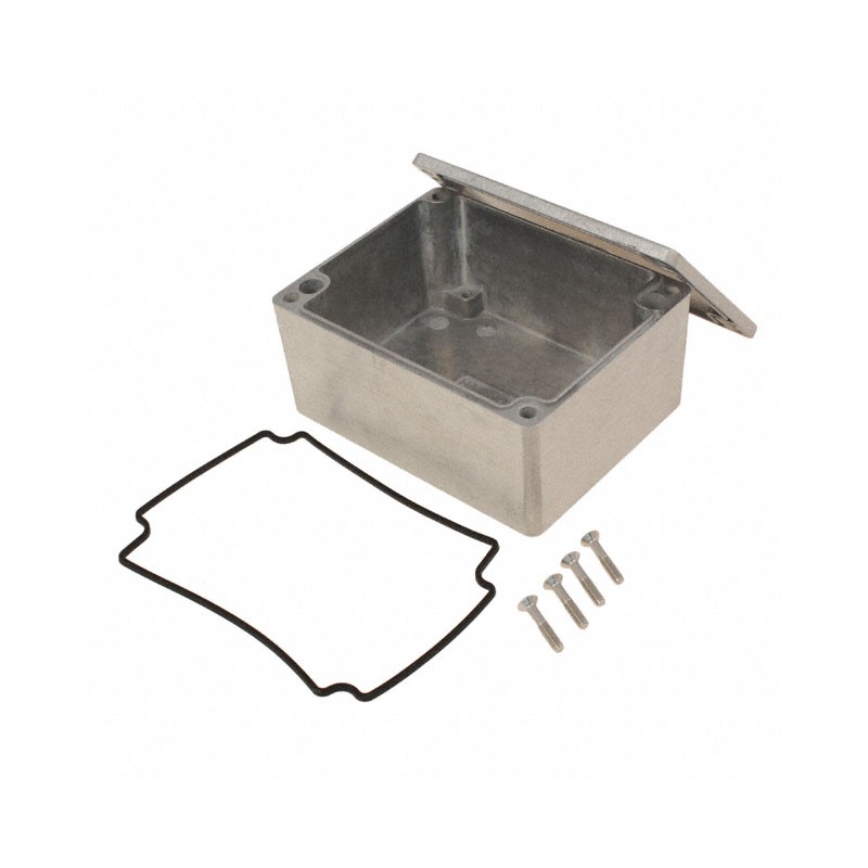 1 pcs : 1550Z113 - BOX ALUM 4.54'L X 3.56'W