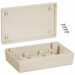 1 pcs : 110I,AL - BOX ABS ALMOND 3.6'L X 2.25'W