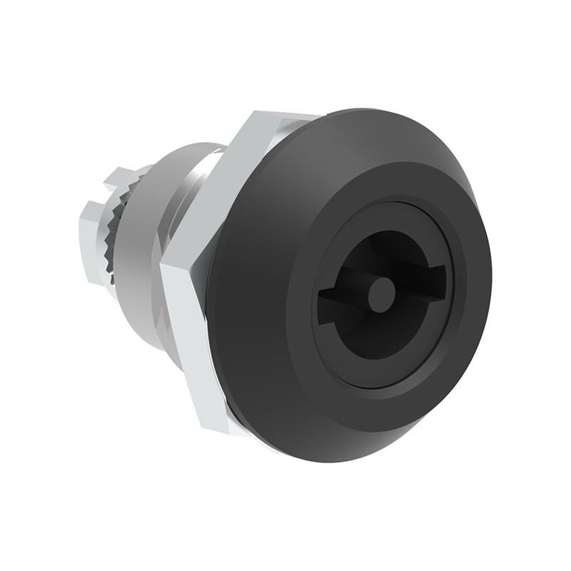 1 pcs : 060121300 - CAM LATCH PANEL MNT ZAMAK BLACK