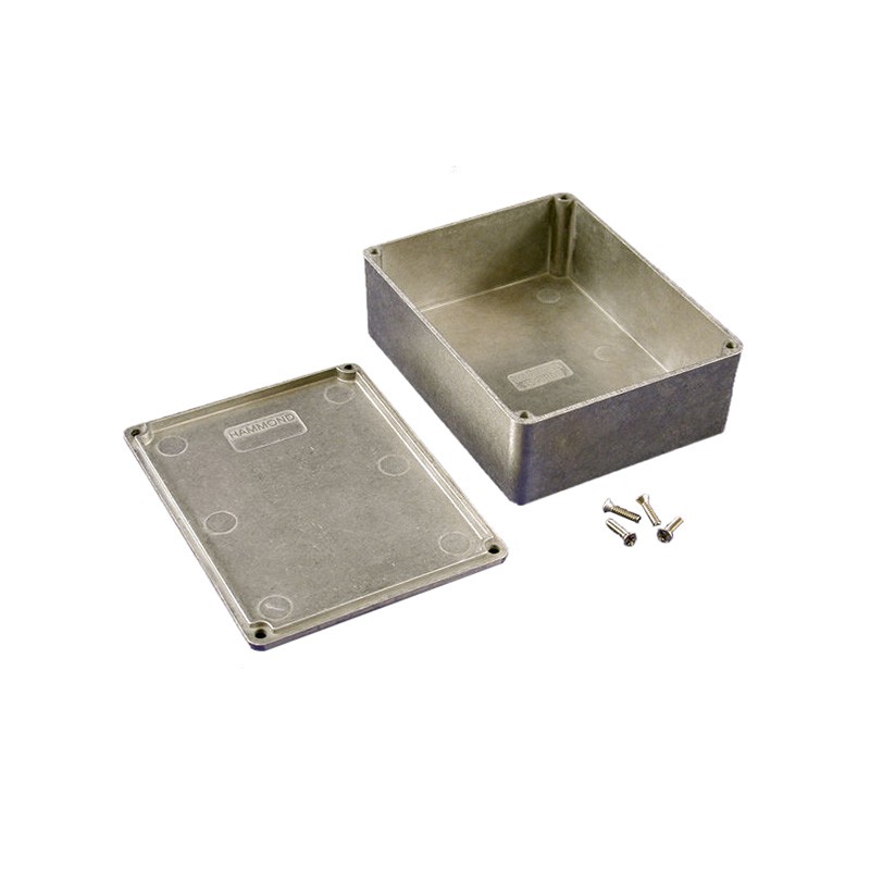 1 pcs : 1590BBS - BOX ALUM UNPTD 4.71'L X 3.7'W