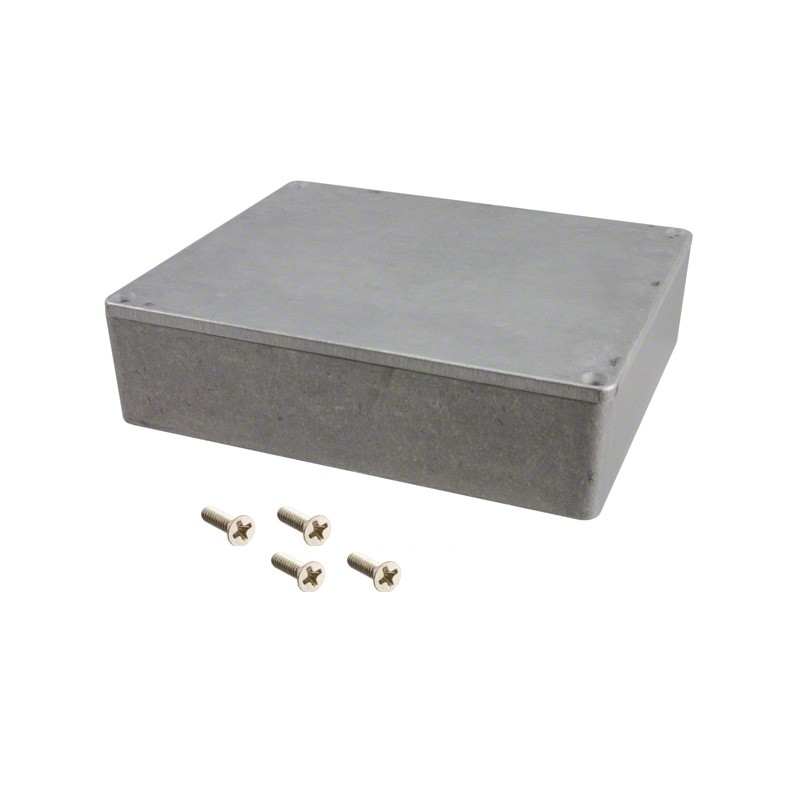 1 pcs : 1590XX - BOX ALUM 5.72'L X 4.77'W