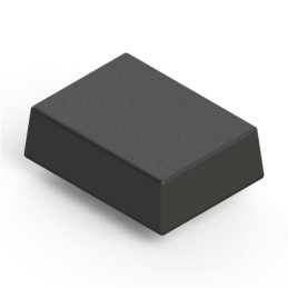 1 pcs : 032W,BK - BOX ABS BLACK 4.38'L X 3.25'W