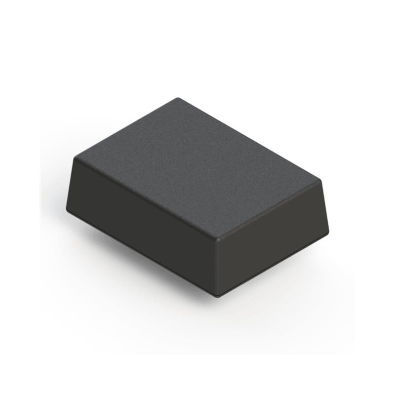 1 pcs : 032W,BK - BOX ABS BLACK 4.38'L X 3.25'W