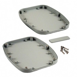 1 pcs : 1599TABMGY - BOX PLASTIC GRAY 6.69'L X 5.32'W