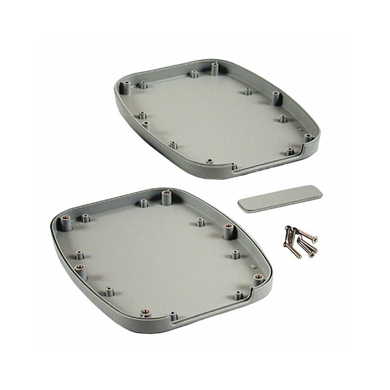 1 pcs : 1599TABMGY - BOX PLASTIC GRAY 6.69'L X 5.32'W