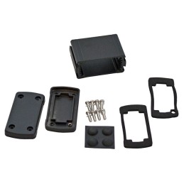 1 pcs : EXN-23350-BK - BOX ALUM BLACK 2.71'L X 1.93'W