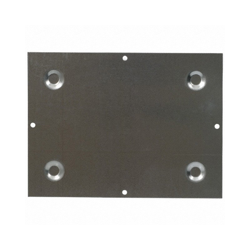 1 pcs : BPA-1513 - CHASS BOT PLATE ALUM 6 X 8 NAT