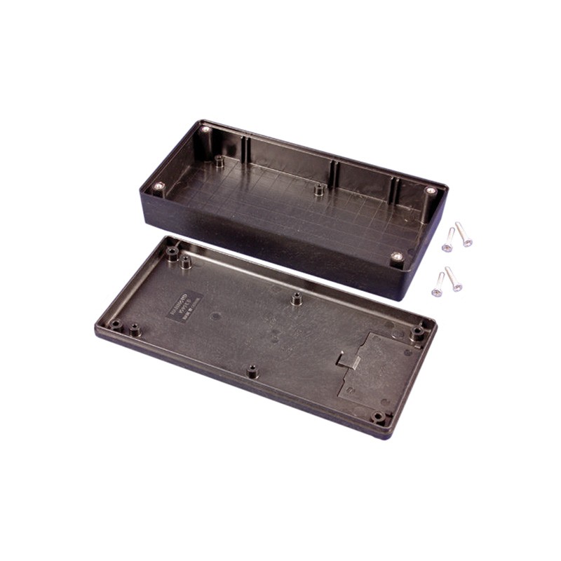 1 pcs : 1599RFIEBKBAT - BOX PLASTIC BLK 6.69'L X 3.37'W