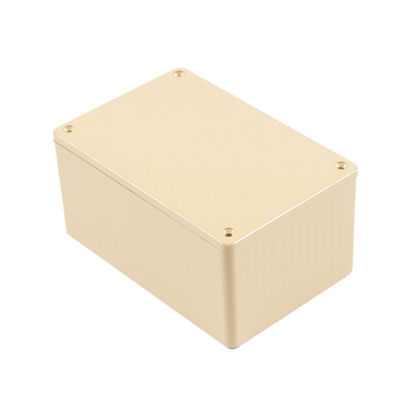 1 pcs : 1591TBG - BOX PLAS BEIGE 4.72'L X 3.16'W