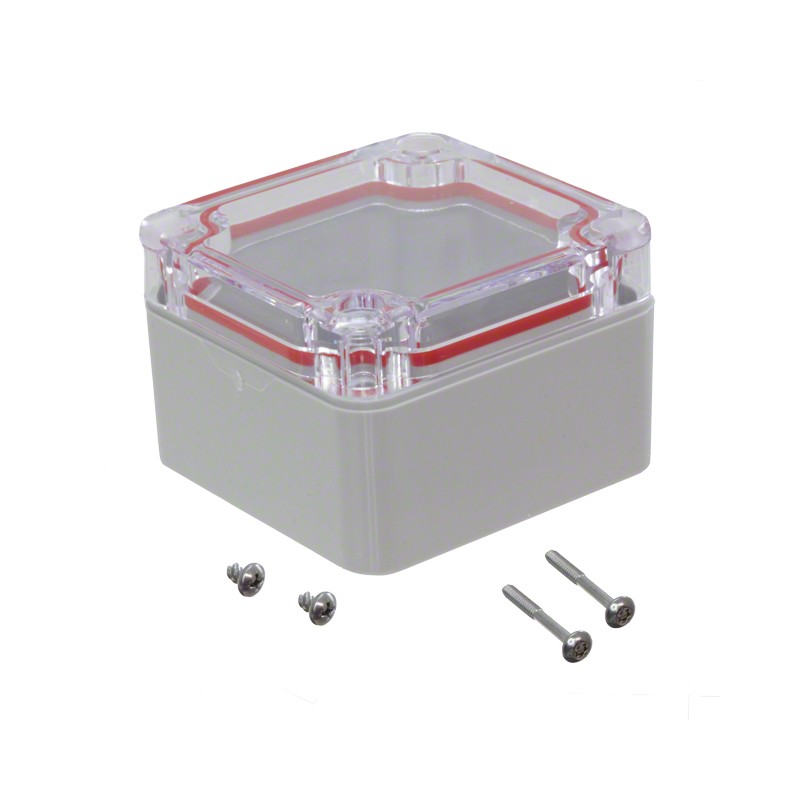 1 pcs : RB22P04C10G - BOX PLASTIC 2.05'L X 1.97'W