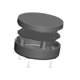 1 pcs : S3A-292910 - BOX ABS BLACK