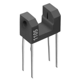 5 pcs - EE-SX1105 Omron, Through Hole Slotted Optical Switch, Phototransistor Output
