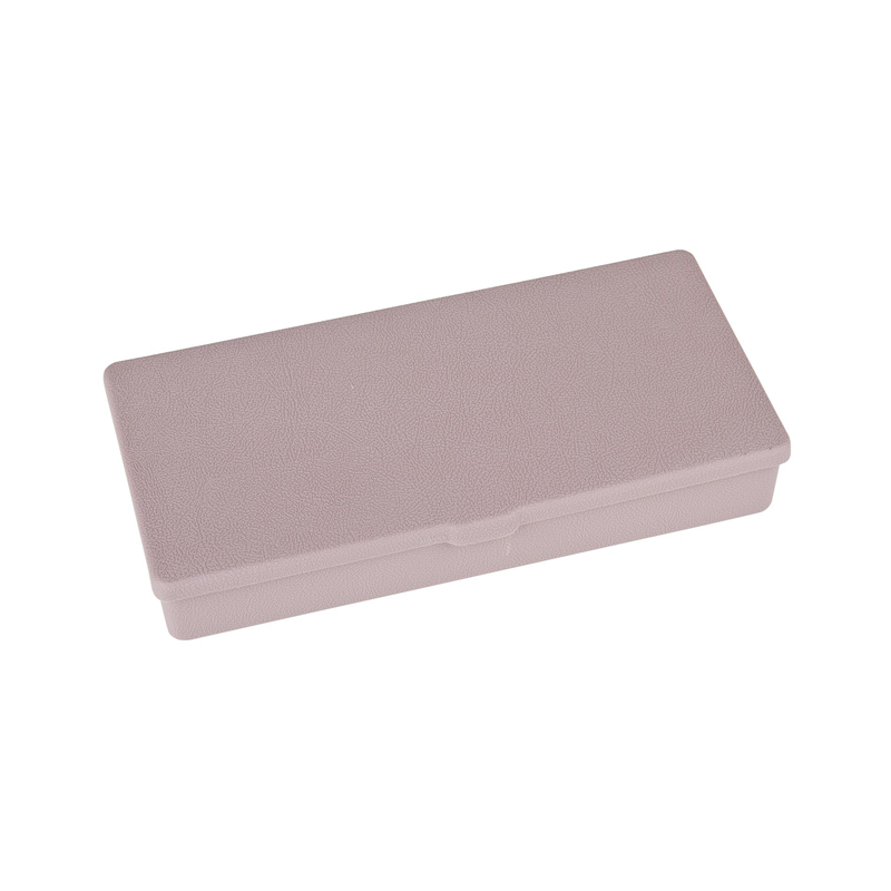 1 pcs : 6650VC - BOX PLASTIC TAUPE 7'L X 3.25'W