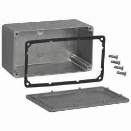 1 pcs : CN-5704 - BOX ALUM NATURAL 4.51'L X 2.50'W