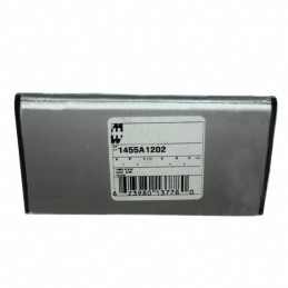 1 pcs : 1455A1202BK - BOX ALUM BLACK 4.76'L X 2.76'W