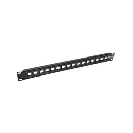 1 pcs : N062-016-KJ - 16-PORT 1U RACK-MOUNT BLANK KEYS