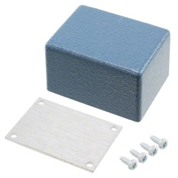 1 pcs : 3753 - BOX ALUM BLUE 1.5'L X 1.13'W