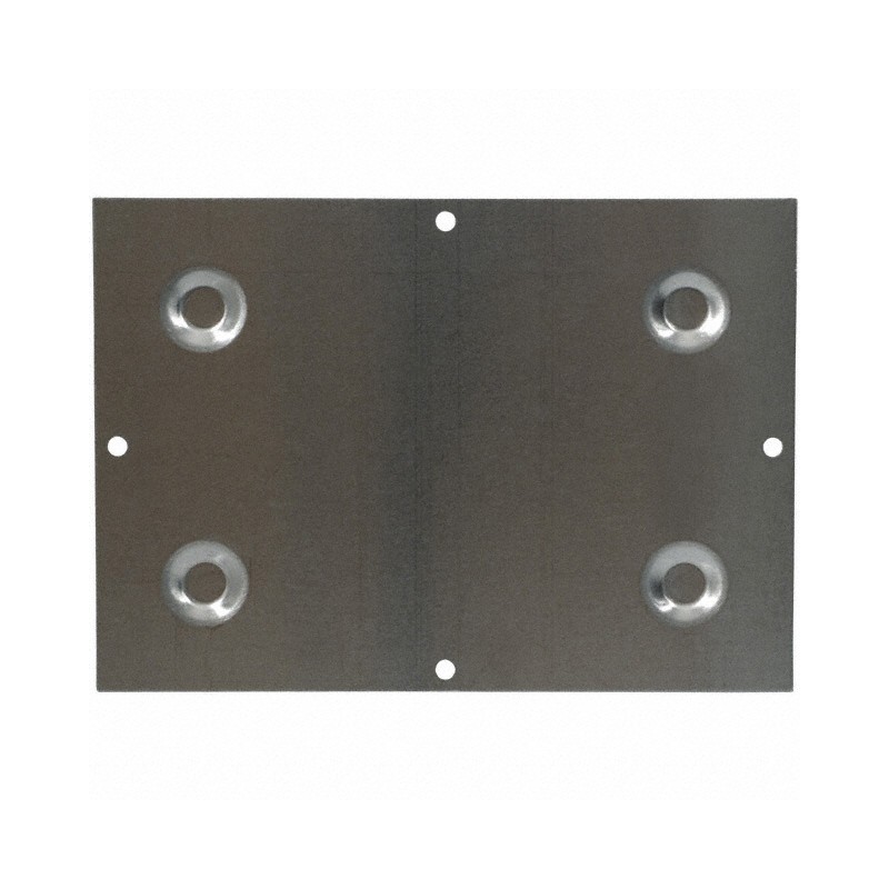 1 pcs : BPA-1589 - CHASS BOT PLATE ALUM 5 X 7 NAT