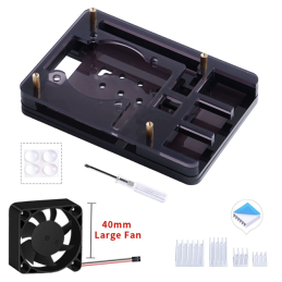 1 pcs : 110061133 - CASE METAL ALUMINUM BLK