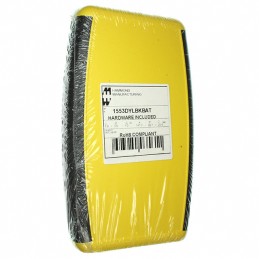 1 pcs : 1553DYLBKBAT - BOX ABS YELLOW 5.8'L X 3.50'W