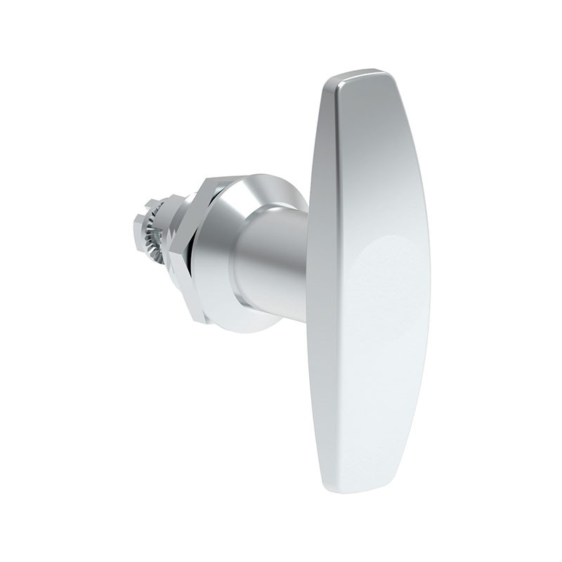 1 pcs : 110110000 - T-HANDLE CAM LATCH PNL MNT ZAMAK