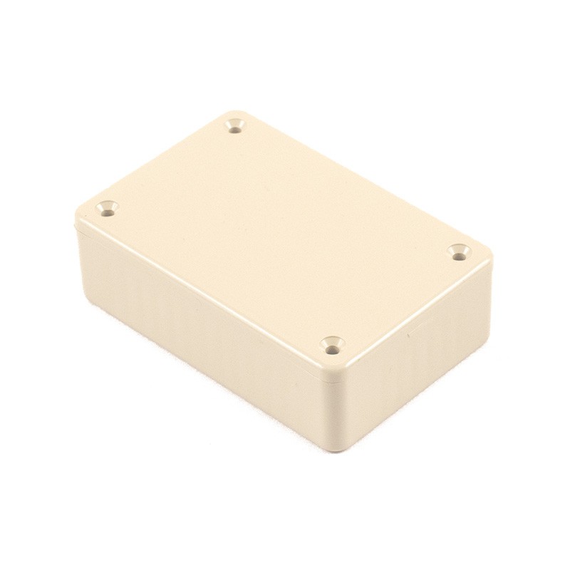 1 pcs : 1591MBG - BOX PLAS BEIGE 3.34'L X 2.21'W