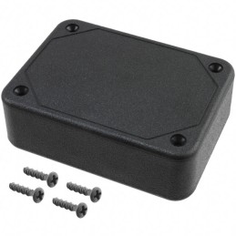 1 pcs : CU-3240 - BOX ABS BLACK 3.337'L X 2.462'W