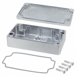 1 pcs : AN-1302-A - BOX ALUM NATURAL 4.55'L X 2.58'W