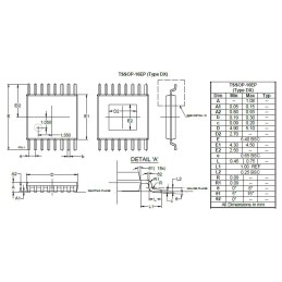 5 pcs - DiodesZetex AL5873T16E-13 LED Driver IC, 5 - 55 V 250mA