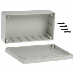 1 pcs : CU-1874-G - BOX ABS GRAY 5.308'L X 2.942'W