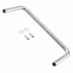 1 pcs : 1427S2 - HANDLE STEEL/CHROME MTG CTR 4'