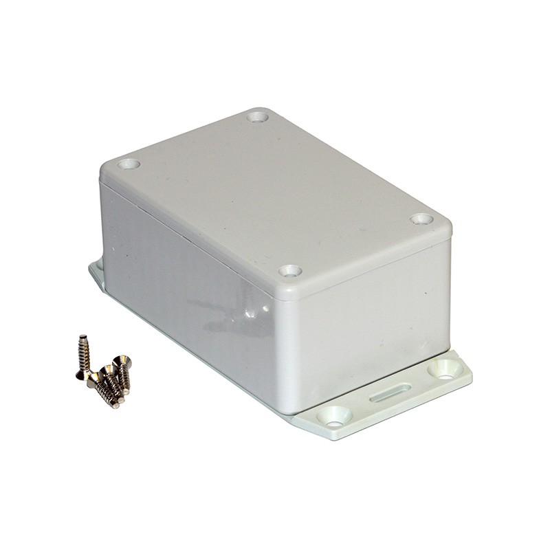 1 pcs : 1591LF2SGY - BOX PLASTIC GRAY 3.35'L X 2.21'W