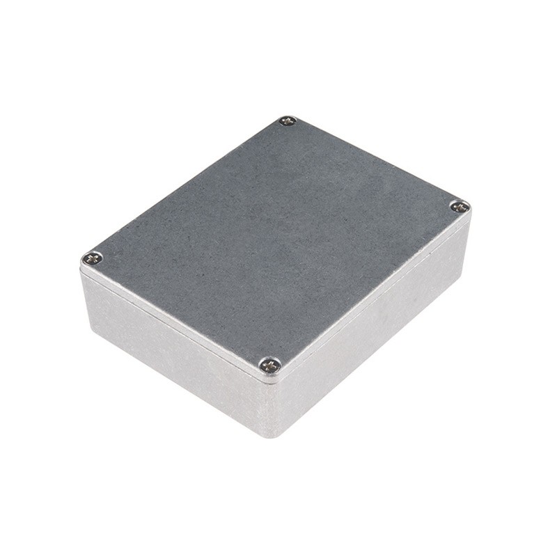 1 pcs : PRT-13838 - STOMP BOX ALUM 4.724'L X 3.720'W