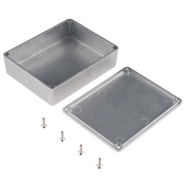 1 pcs : PRT-13838 - STOMP BOX ALUM 4.724'L X 3.720'W