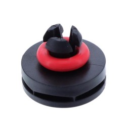 1 pcs : VENT-PQ1NBK-N8002 - PROTECTIVE VENT, SNAP-IN, PLASTI