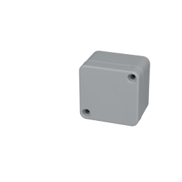 1 pcs : PN-1330-A - BOX PLASTIC GRAY 2.05'L X 1.97'W