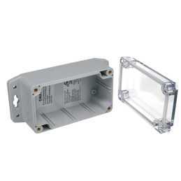 1 pcs : PN-1322-ACMB - BOX PLASTIC 4.53'L X 2.56'W