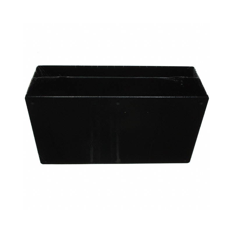 1 pcs : 1591XXEBK - BOX PLASTIC BLK 7.62'L X 4.47'W