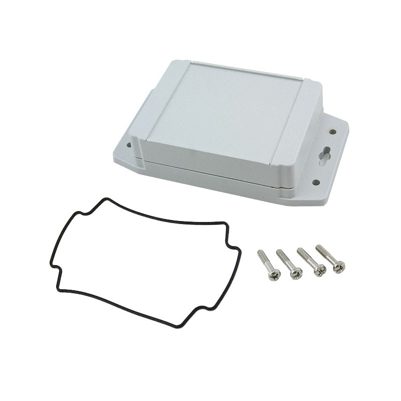 1 pcs : 1555F2F17GY - BOX PC GRAY 4.72'L X 3.57'W