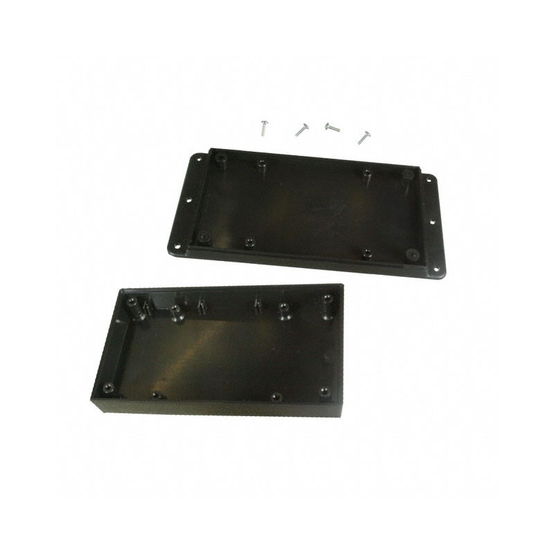 1 pcs : WM051,BK - BOX ABS BLACK 5.62'L X 3.25'W