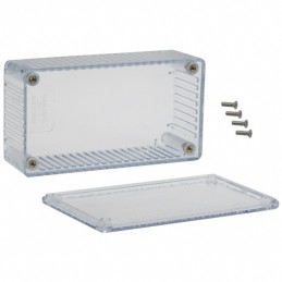 1 pcs : 1591CTCL - BOX PLAS TRN CLR 4.72'L X 2.56'W