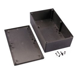 1 pcs : 1591XXESBK - BOX PLASTIC BLK 7.62'L X 4.47'W